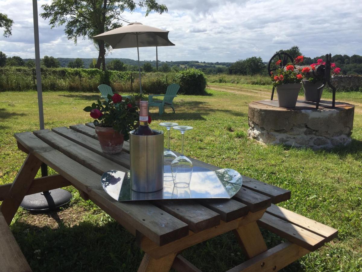 Chambres D'Hotes Domaine Les Grands Perons Herisson ภายนอก รูปภาพ