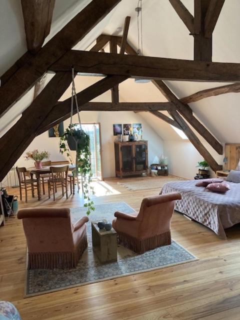 Chambres D'Hotes Domaine Les Grands Perons Herisson ภายนอก รูปภาพ